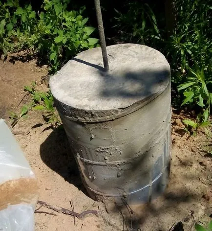 Cölöpalapozással korlata saját kezűleg