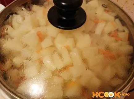 Párolt káposzta burgonyával - finom receptet fényképpel (recept) Párolt káposzta burgonyával - finom receptet egy fotó