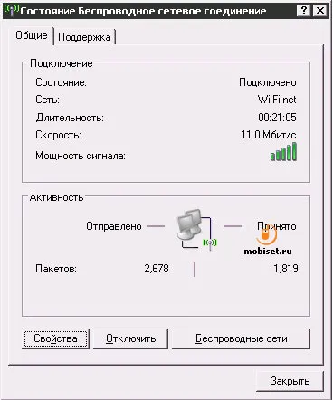 Internet kapcsolat megosztása