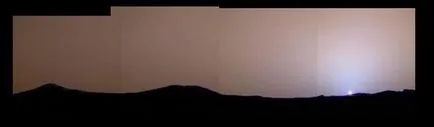 Az ég felé nézve a Mars (Mars ég)