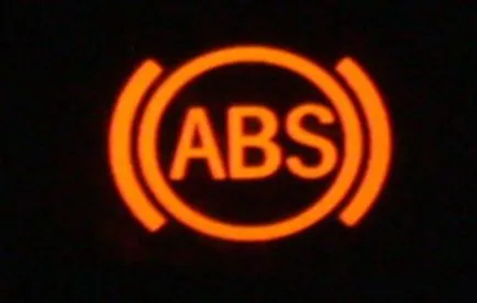 Abs világít izzó - megoldást a problémára, avtopub
