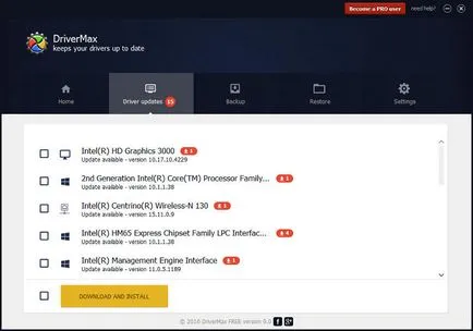 Hogyan lehet frissíteni az összes illesztőprogramok