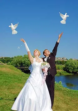 Doves esküvőre
