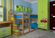 Hogyan lehet díszíteni a gyerekszobát egy fiú