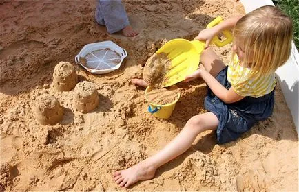 A festék sandbox