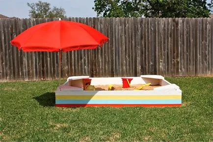 A festék sandbox
