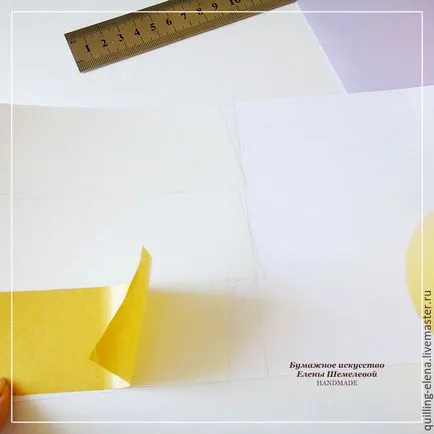 Képeslap kezüket Quilling Képeslap kezüket Quilling