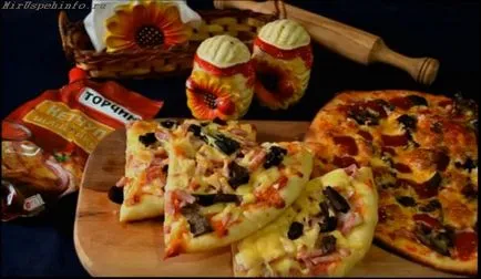 Pizza tészta, hogyan kell főzni Pizza tészta, hogyan kell főzni
