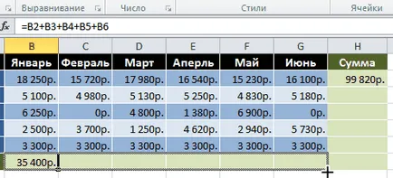 Hogyan kell beállítani a képlet