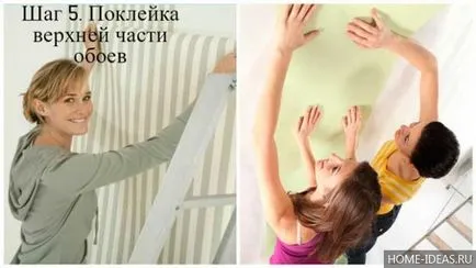 Hogyan ragasztó tapéta