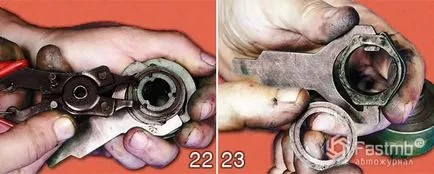 Hogyan szétszedni starter vázák