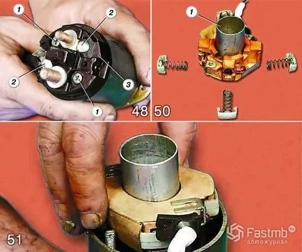 Hogyan szétszedni starter vázák