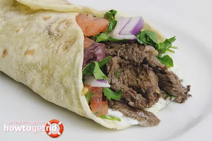 Főzés Shawarma otthon