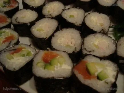 Hogyan készítsünk sushi és hengerek
