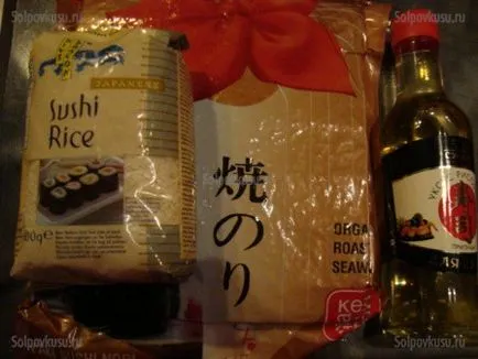 Hogyan készítsünk sushi és hengerek