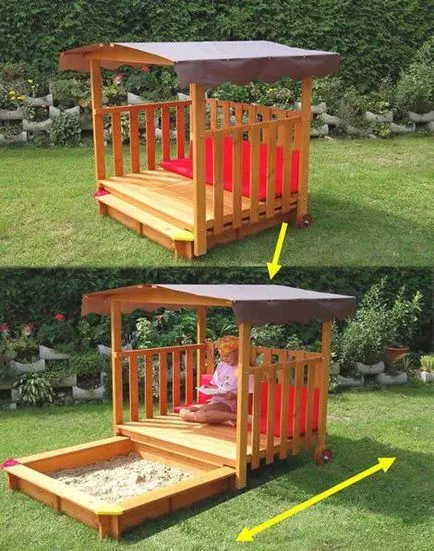 A festék sandbox A festék sandbox