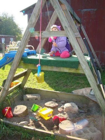 A festék sandbox A festék sandbox