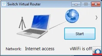 Wifi laptop hozzáférési pontként