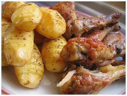 Csirkecomb burgonya multivarka