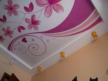 Stretch mennyezet gyönyörű