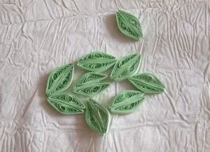 Képeslap kezüket Quilling