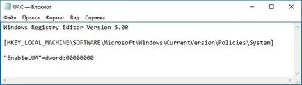 Hogyan tilthatom le a User Account Control