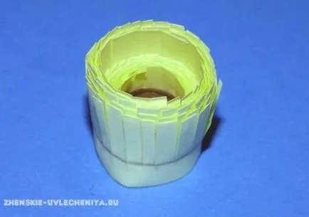 Képeslap kezüket Quilling