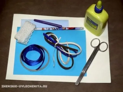 Képeslap kezüket Quilling
