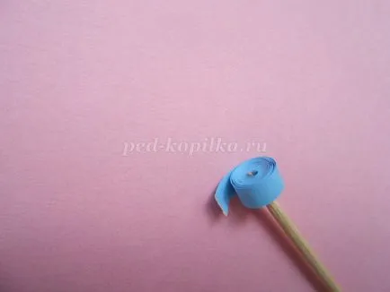 Képeslap kezüket Quilling