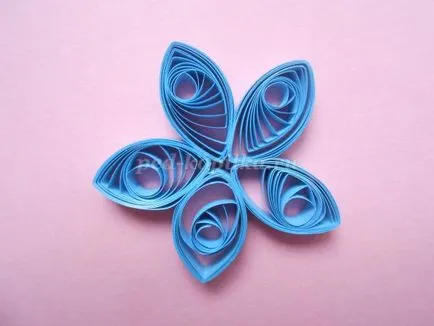 Képeslap kezüket Quilling