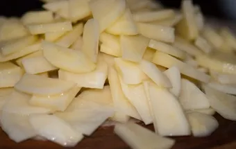 Pie majonéz burgonyával