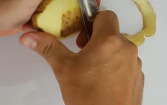 Pie majonéz burgonyával