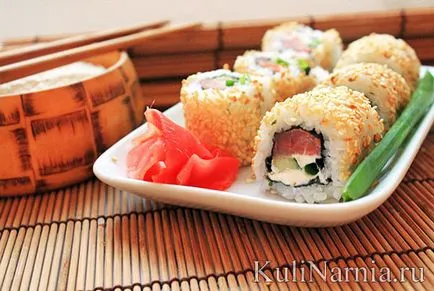 Hogyan készítsünk sushi és hengerek