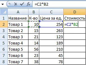 Hogyan kell beállítani a képlet