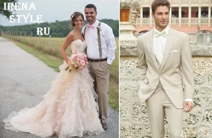 Jelmezt a menyasszony és a vőlegény