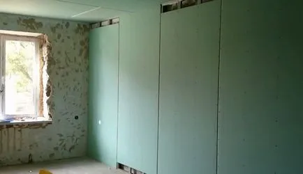 Hogyan kell telepíteni a gipszkarton falak