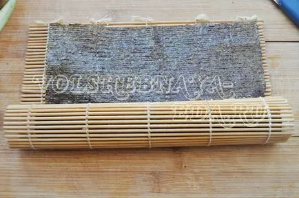 Hogyan készítsünk sushi és hengerek