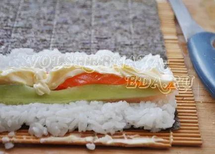 Hogyan készítsünk sushi és hengerek