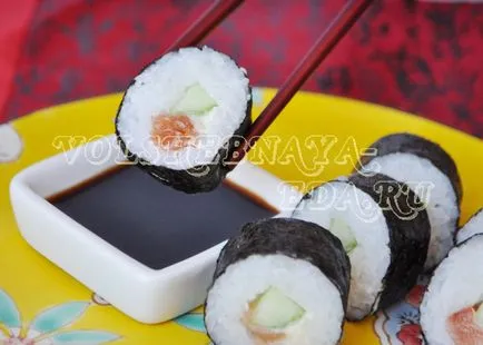 Hogyan készítsünk sushi és hengerek