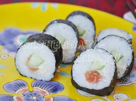 Hogyan készítsünk sushi és hengerek