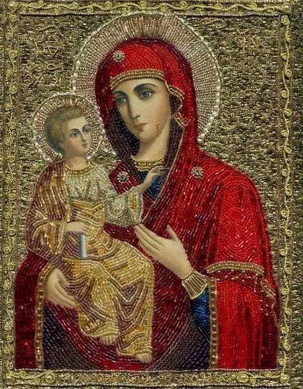 Ikonok a gyöngyökből saját kezűleg
