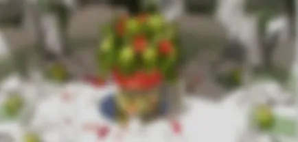 Hogyan lehet díszíteni egy esküvői asztalra