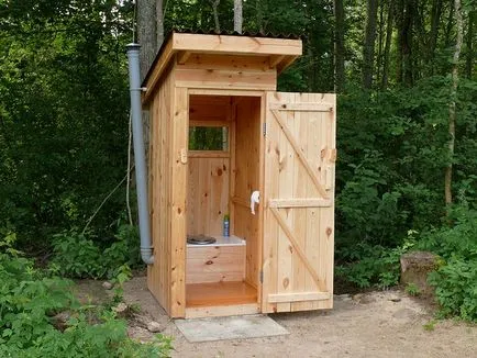 Hogyan építsünk egy WC a ház