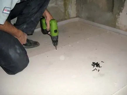 Forgácslap, hogyan kell rögzíteni