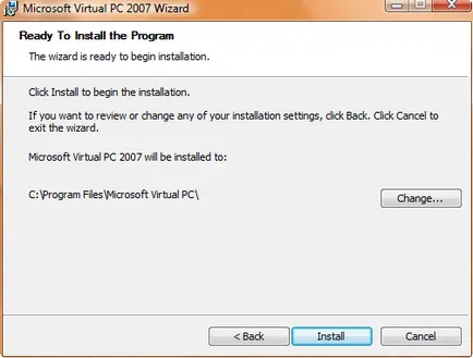 Microsoft Virtual PC, hogyan