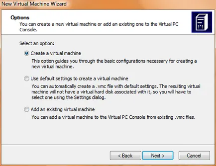 Microsoft Virtual PC, hogyan