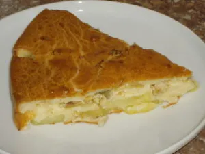 Pie majonéz burgonyával