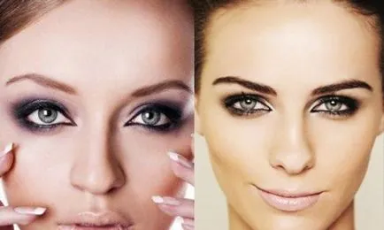 13. A legjobb smink lehetőségek Smokey jég és annak alkalmazása lépésről lépésre