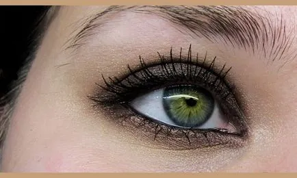 13. A legjobb smink lehetőségek Smokey jég és annak alkalmazása lépésről lépésre