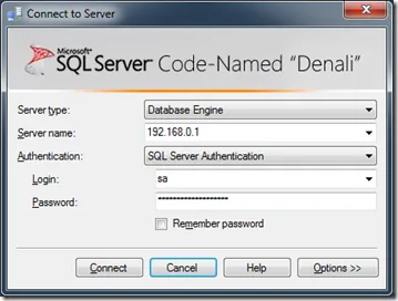 Hogyan lehet csatlakozni az SQL Server